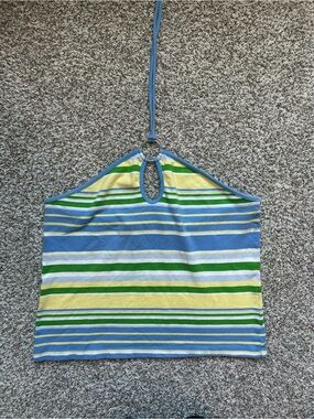 Vintage cotton halter top